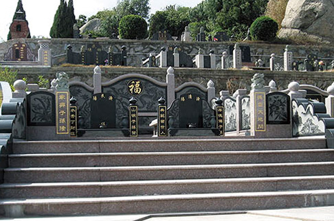 传统墓碑 YS-CTMB-015